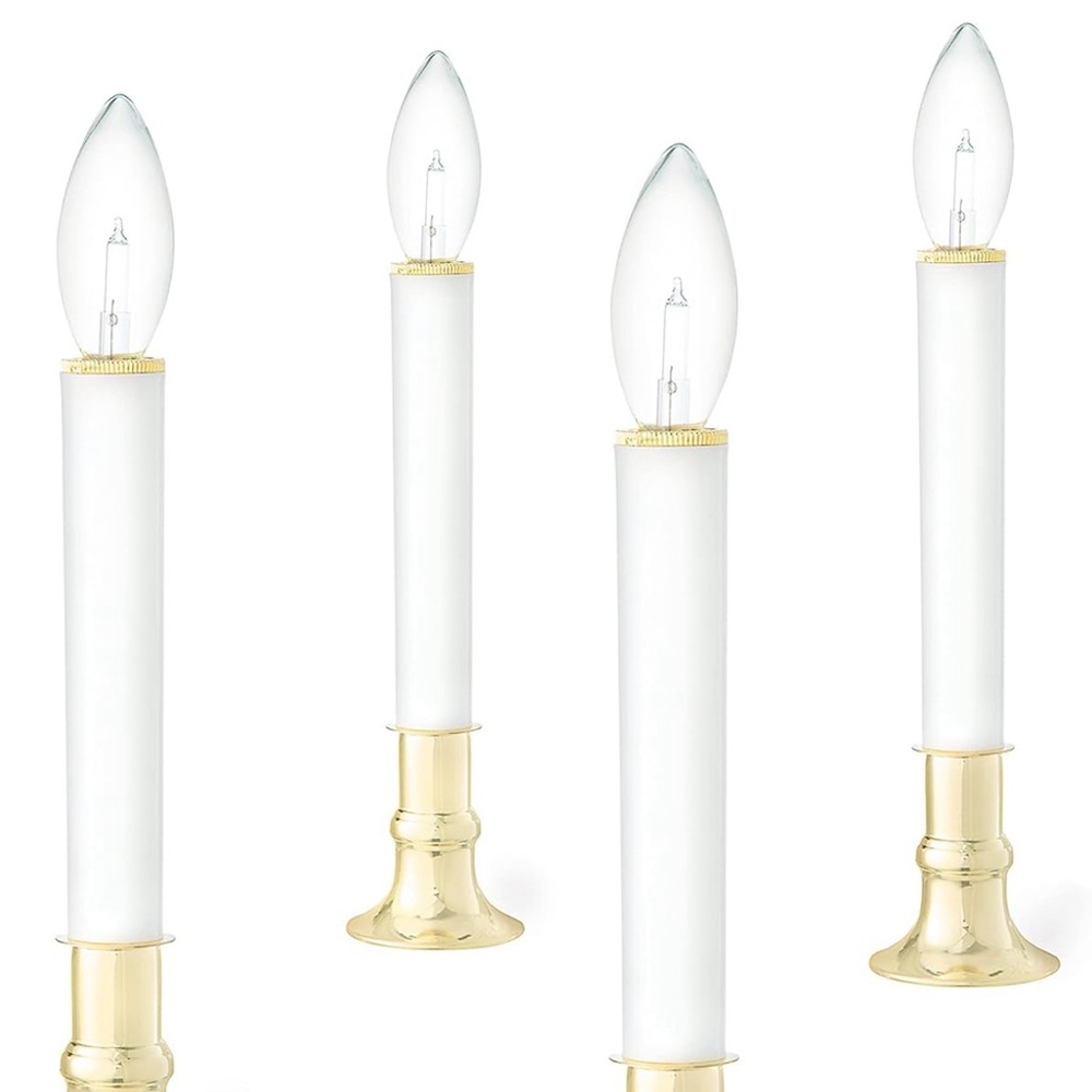 Four battery operated candle lamps - Picture 2 of 2